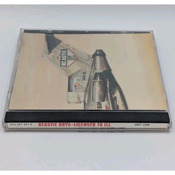 Beastie Boys Licensed to Ill CD 1986 Def Jam Original Case Insert - Picture 2 of 4